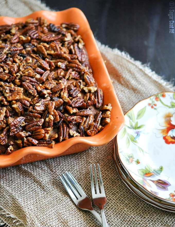 Chocolate Pecan Crunch Banana Bread