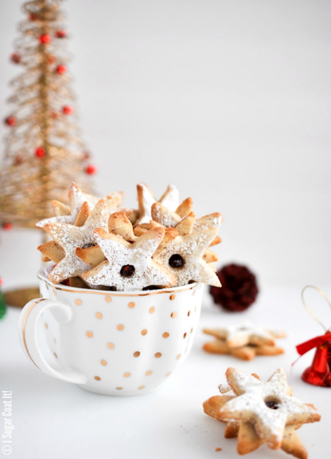 Hazelnut Linzer Cookies with Date Caramel