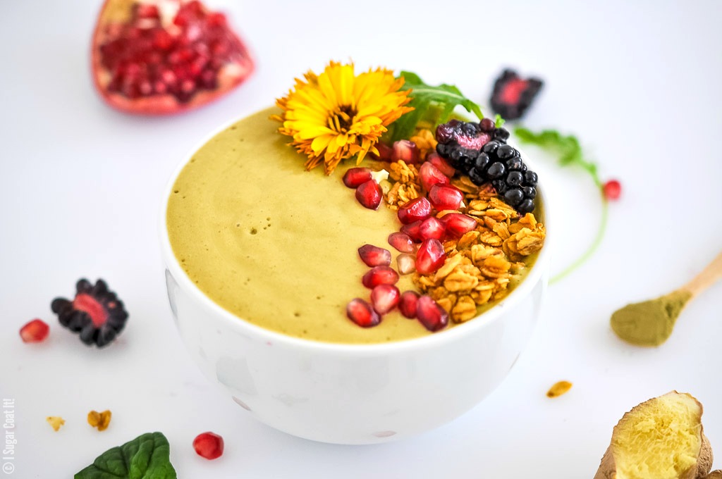 Magical Matcha Ginger Smoothie Bowl