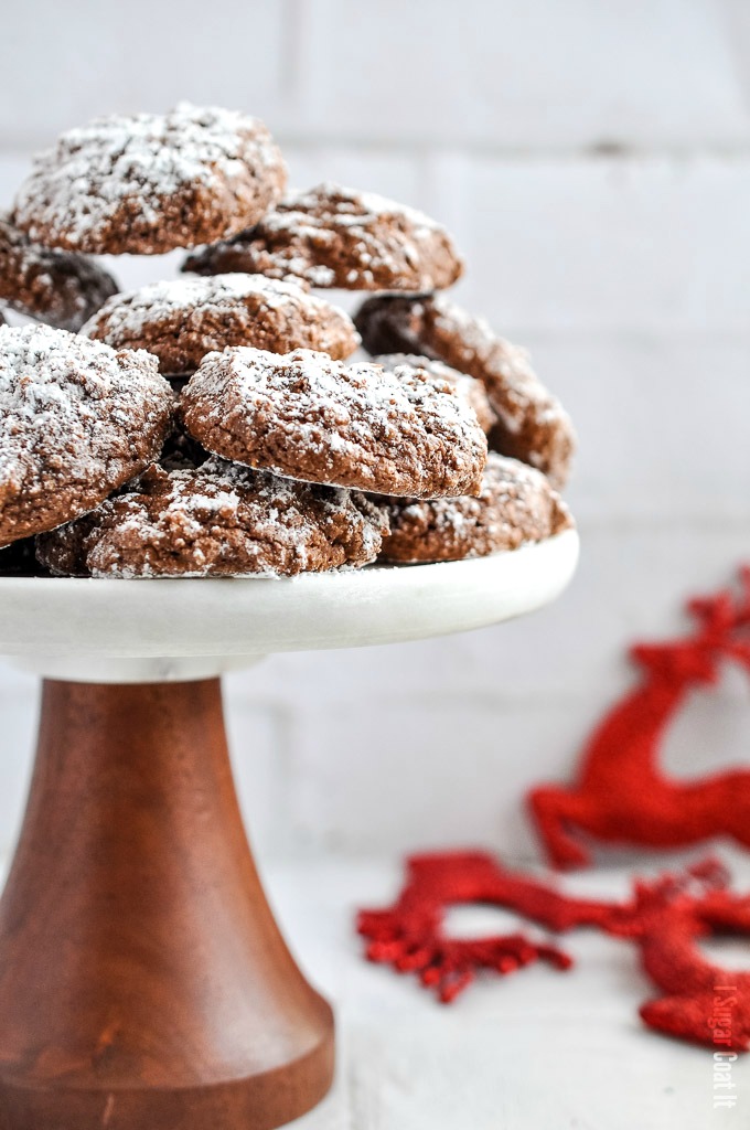 Intensely flavoured, chewy and deliciously simple Chocolate Hazelnut Amaretti Cookies, plus a giveaway for some of my favourite Rodelle ingredients!