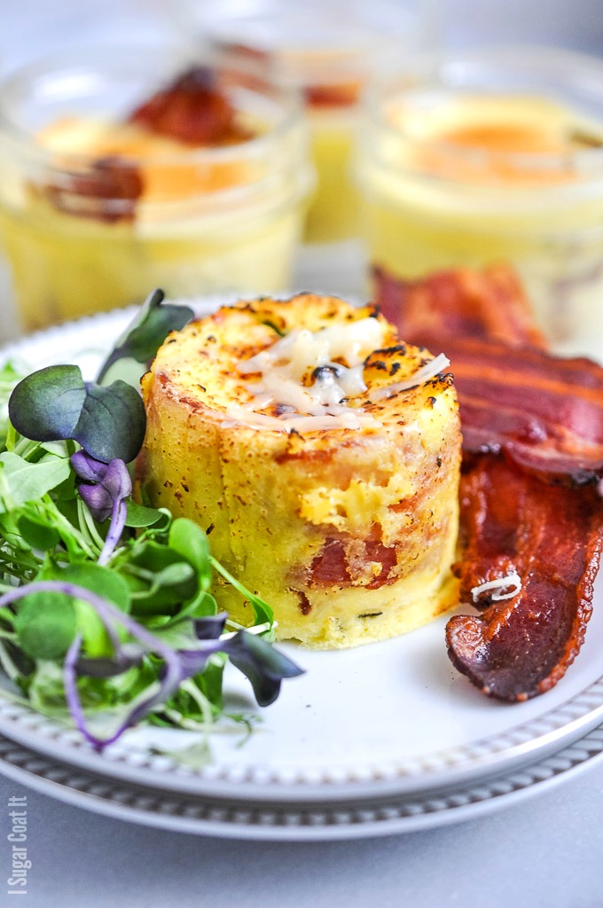 Sous Vide Bacon Brie Egg Bites - I Sugar Coat It